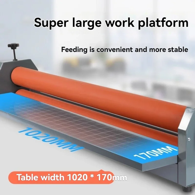 Laminator TK1000/1300 Manual Cold Laminating Machine KT Version Advertising Photo Laminating Machine