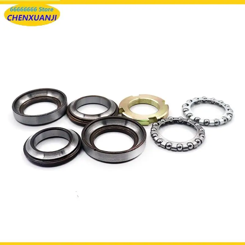 Electric motorcycle citycoco steering column bearing electric scooter steering rod bearing seven-piece set accessories