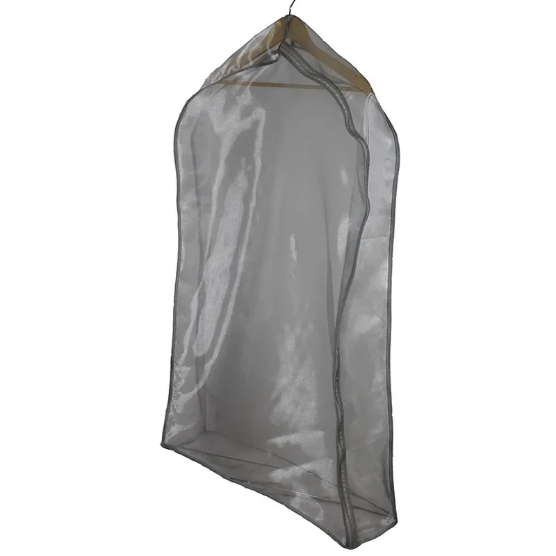 

Transparent washable hanging clothes dust bag jacket and set dust-proof clothes cover protective finishing cover