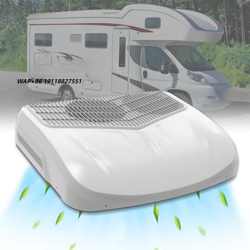 Dual Fan Rooftop Car Air Conditioner Parking Cooler 12v Apu Air Conditioner for Cab Tractor Bus Truck Caravan