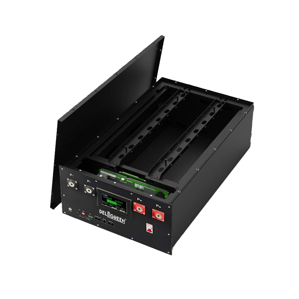Zestaw obudowy akumulatora LiFePO4 48V 51.2V 16S z inteligentnym systemem BMS JK 200A i aktywnym balanserem 2A, do samodzielnego montażu, do domowego magazynowania energii, 15kWh, obudowa, dostępność w magazynie w UE. — zdjęcie produktu 3