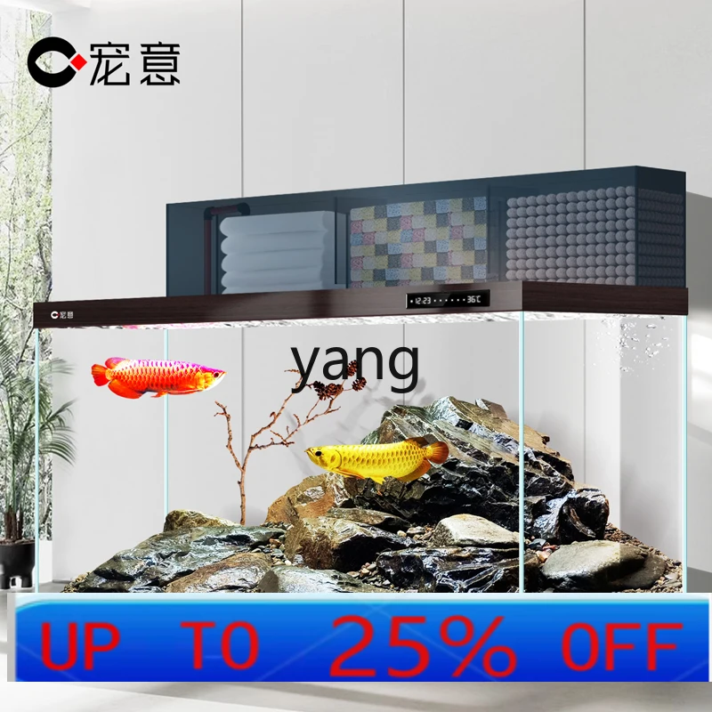 

Lmm fish tank living room office display floor-to-ceiling aquarium intelligent ecology water-free