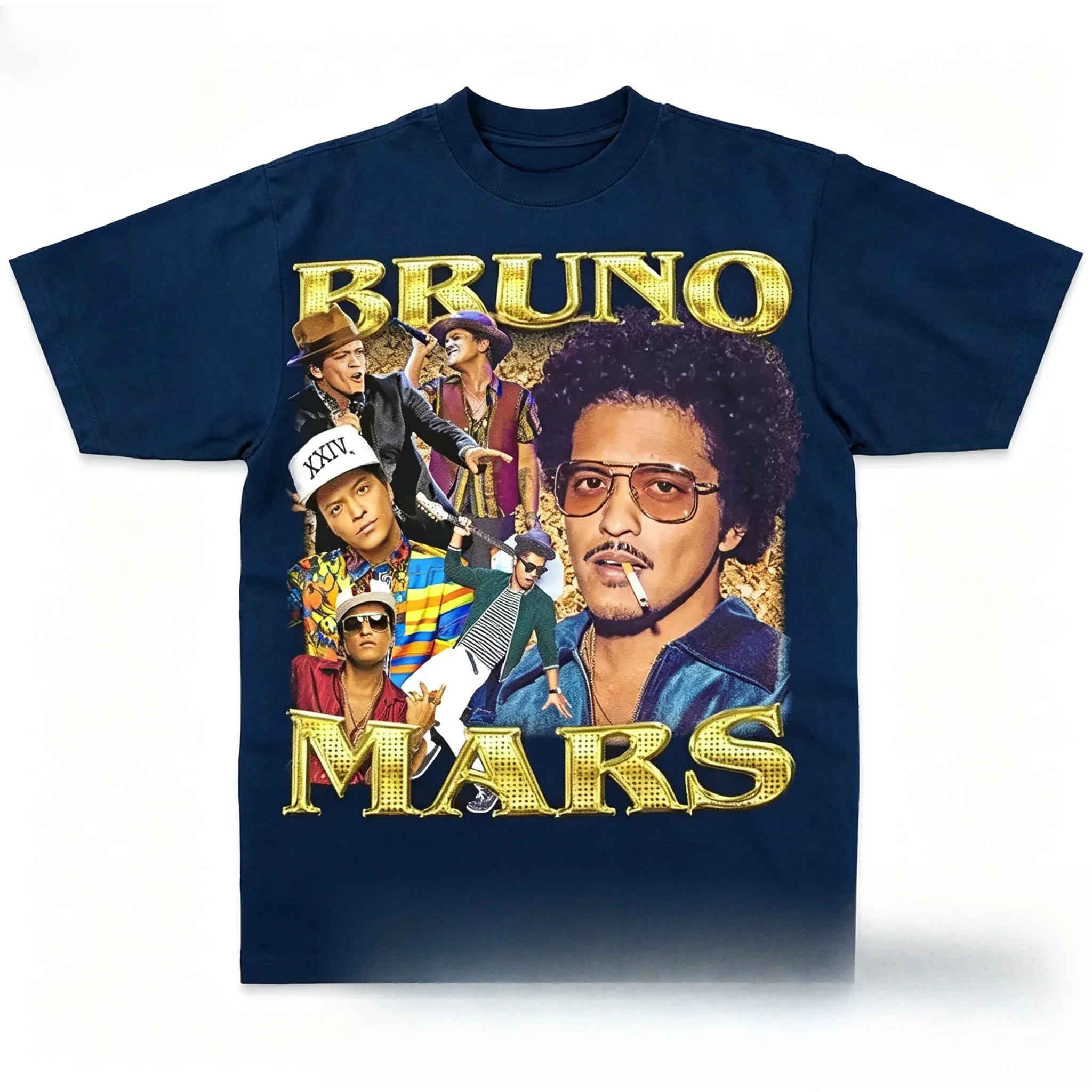 2026 Unisex T‑Shirt Vintage Rap Collage Poster Graphic Short Sleeve Tee Y2K Streetwear Loose Casual Tops For Men Women
