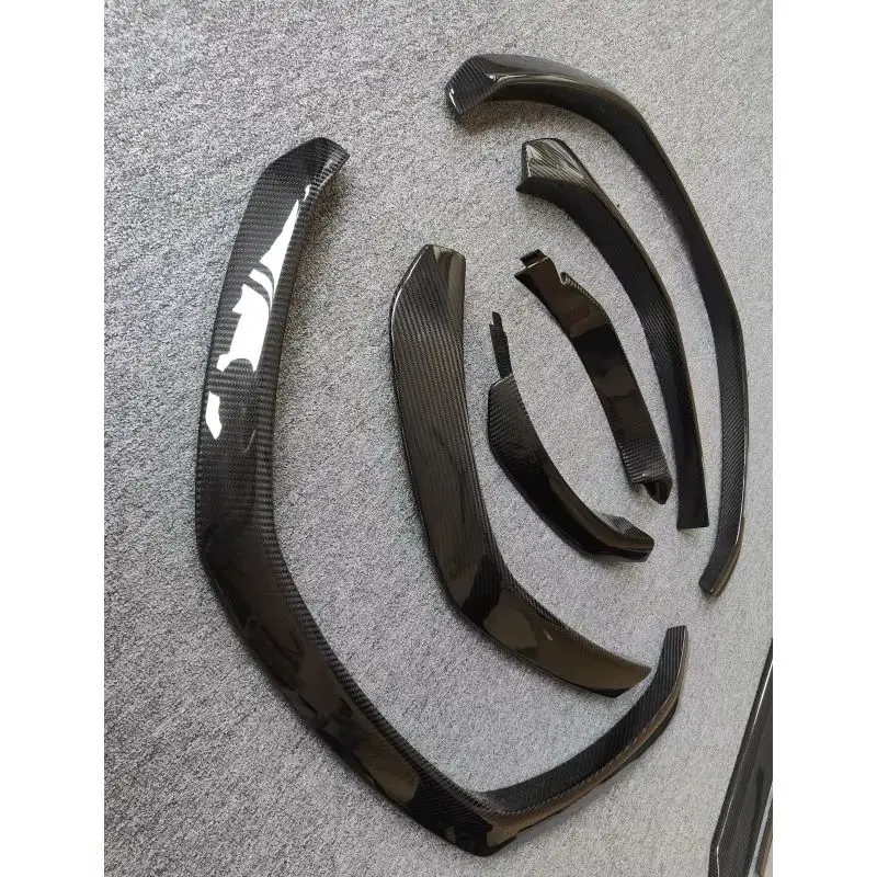 

Для Lamborghini Uru M стиль углеродное волокно колесо брови шестикомпонентный комплект кузова передняя планка край боковой юбки задний диффузор