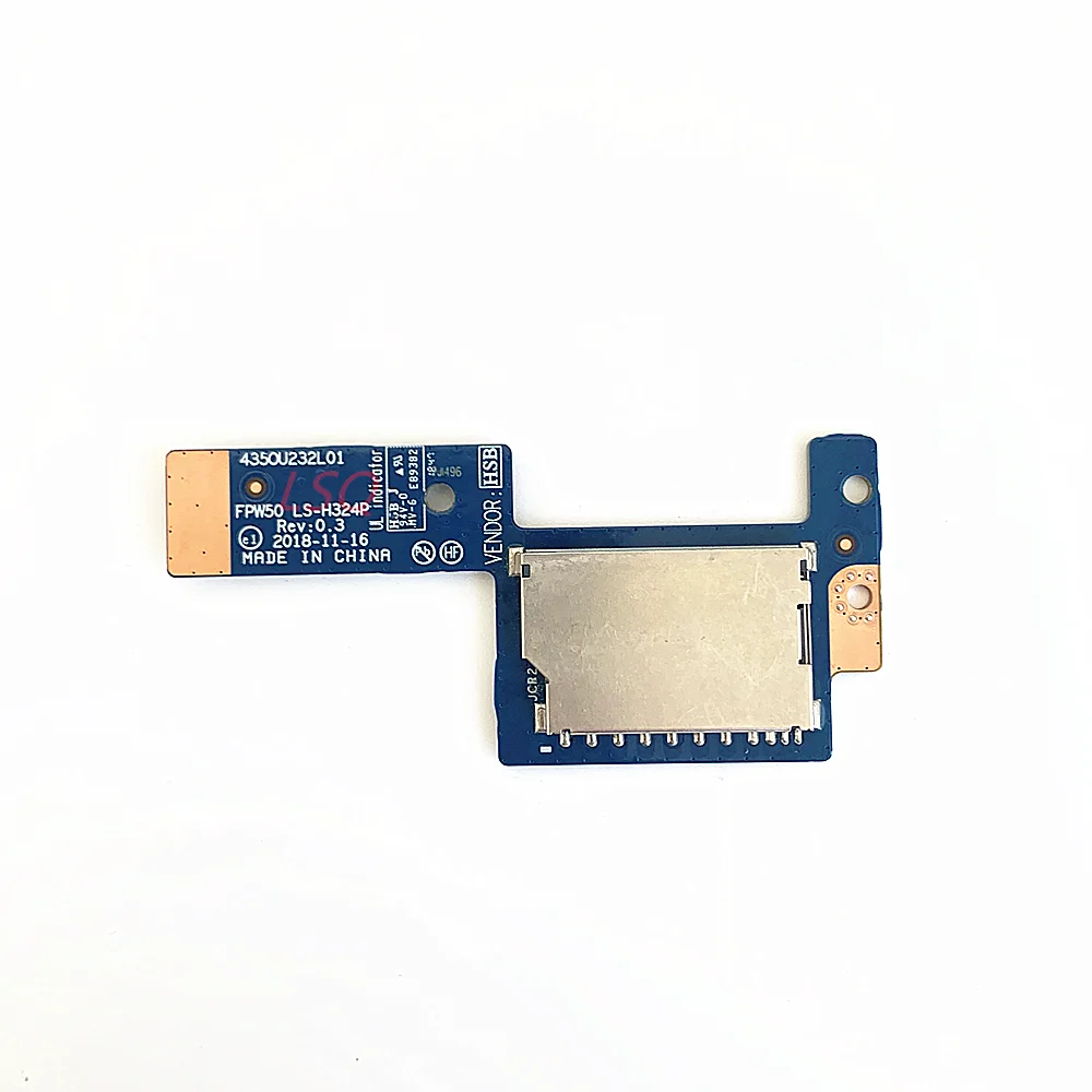 LS-H324P для HP 15S-DU 15-DU 15-DW 15-GW кабель платы устройства чтения карт SD 100% тест в порядке