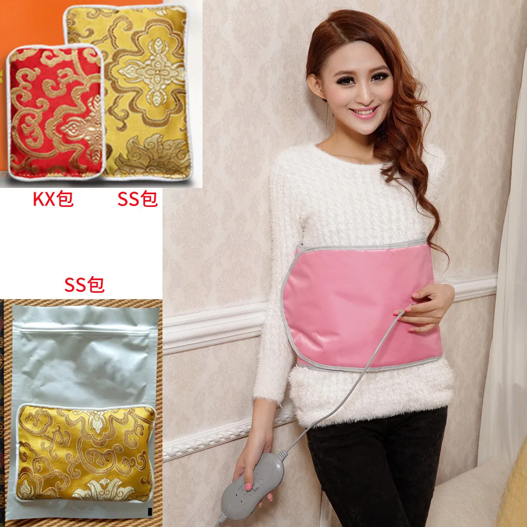 

Korean hot compress shock fat belt massage belt Han's hot compress pad bag alkali fat thin body heating belt