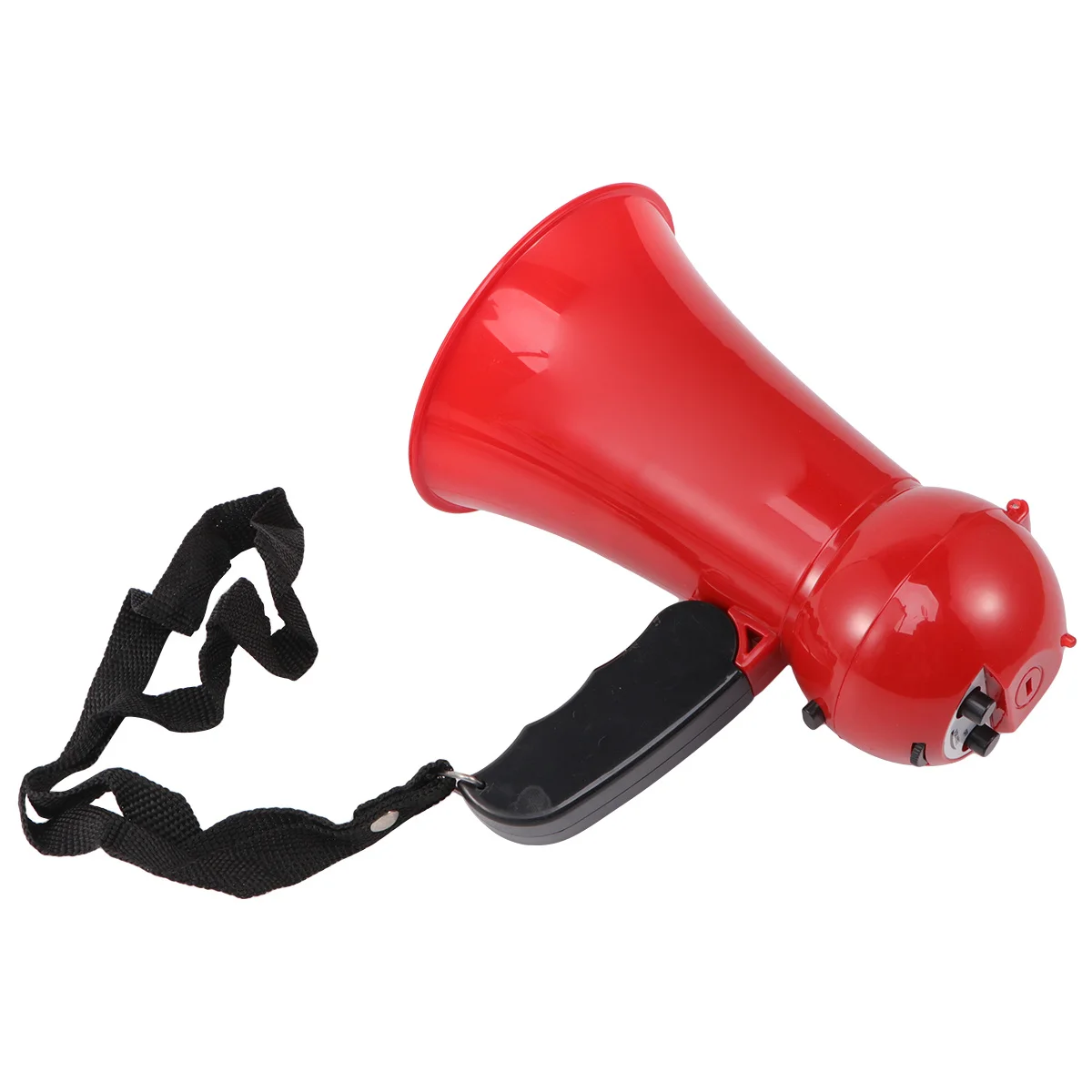 مكبر صوت الشرطة للأطفال مع صفارة الإنذار للأطفال، مكبر صوت للتحكم في مستوى الصوت، مقبض قابل للطي، أداة طوارئ للعب الأدوار