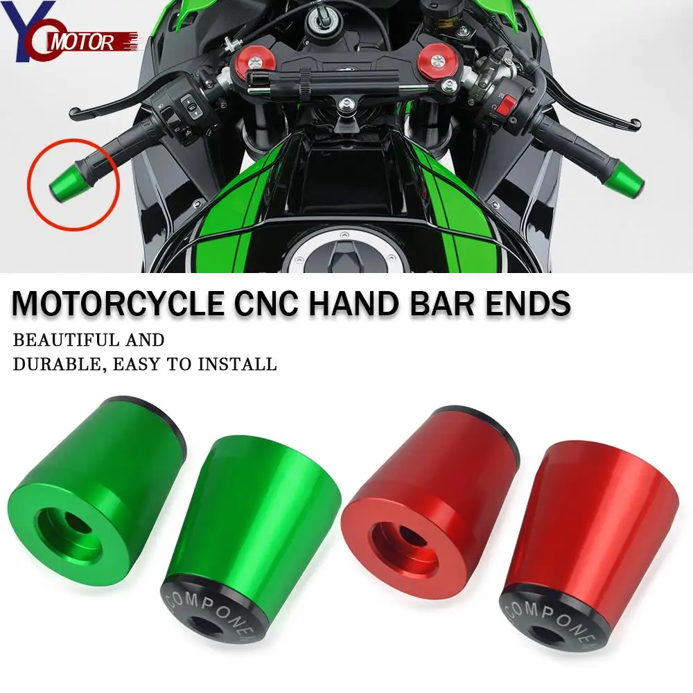 For Kawasaki ZX10R ZX6R Performance 2019 20-2021 ZX 6R /10R CNC Motorcycle Accessories Handle Grip Cap Handlebar Grips End Cover