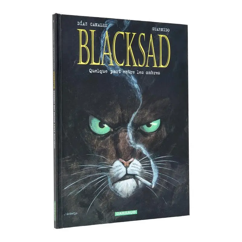 

BLACKSAD TOME 1 QUELQUE PART ENTRE LES OMBRES Juan Diaz Canal Es Juanjo Guarnido Dargaud 9782205049657 Book
