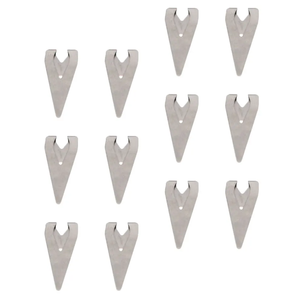 

12Pcs Bookmarks Clips Creative Distinctive Design Easy Use Carry Practical Metal Vintage Decorative