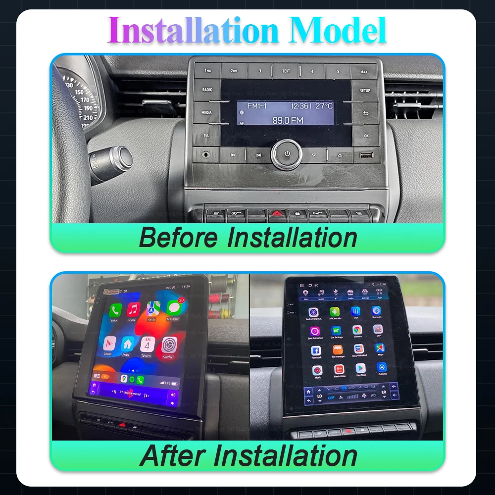 9.7 Inch Android 16 For Renault Clio5 Clio 5 2019-2021 Car Radio Carplay Navigation Gps Stereo Screen Bluetooth Multimedia 5g