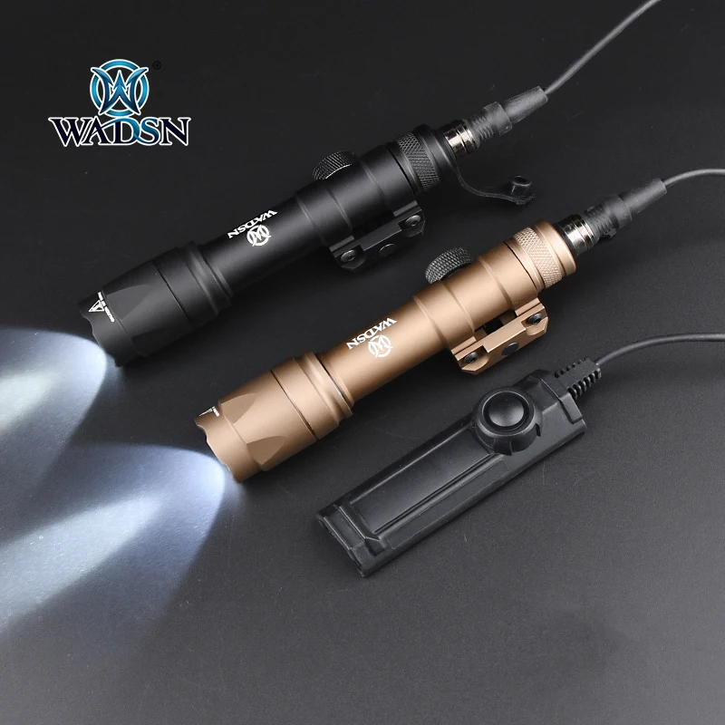 WADSN Surefir  M600C  Airsoft Powerful Tactical Flashlight 600lm Scout Weapon LED lamp Fit 20mm Rail accessories