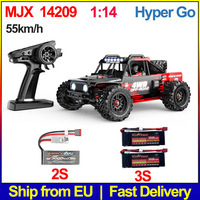 Hyper Go MJX 14209 1/14 RC Car Brushless Motor 4WD Off-Road Remote Control Cars 55km High Speed Racing Drift Toy