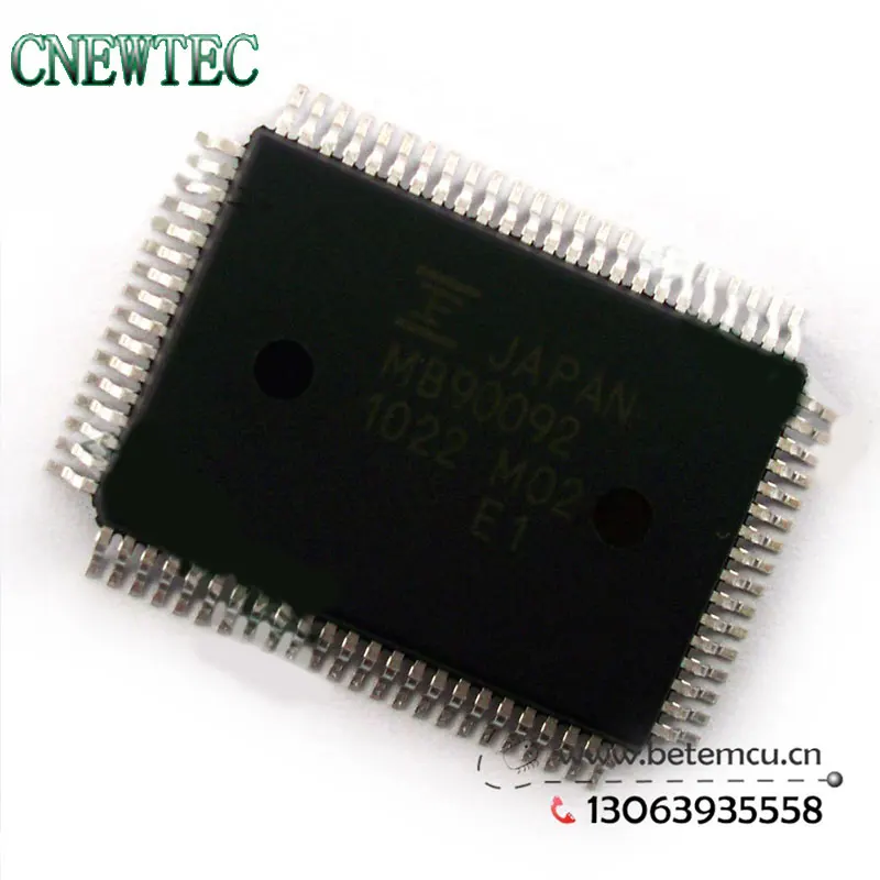 MB90092PF-G MB90092PF MB90092 100% asli baru FUJITSU qfp80. 1 buah