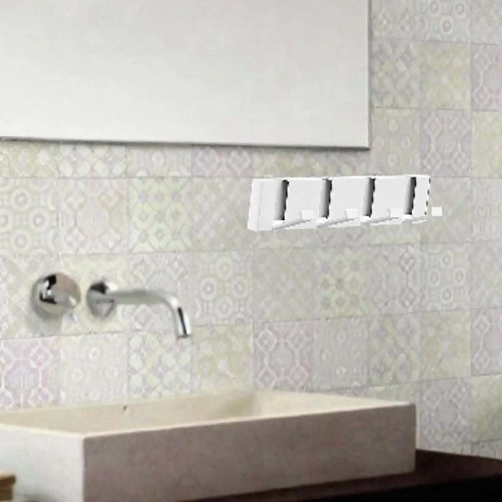 

Настенная вешалка для одежды с откидными крючками, алюминиевая, сверхпрочная, для шляп, головных уборов, шарфов, для ванной комнаты, прихожей