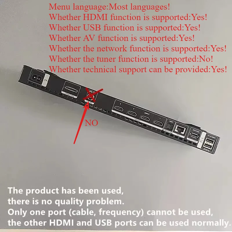 متوافق مع سامسونج TV One Connect Box BN96-18949P BN96-44664A BN96-44725A BN91-18954L BN96-44670A BN96-44667A 49 "55" 65" 75"