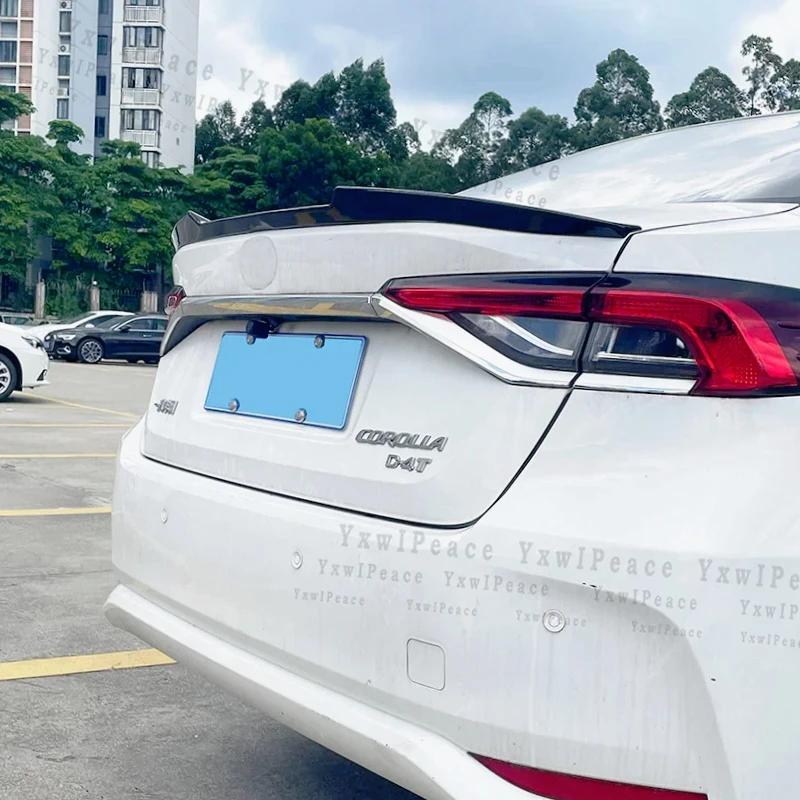 

For Toyota Corolla 2019 2020 2021 2022 2023 2024 Spoiler ABS Material Rear Trunk Rear Lid Wing Car Accessories
