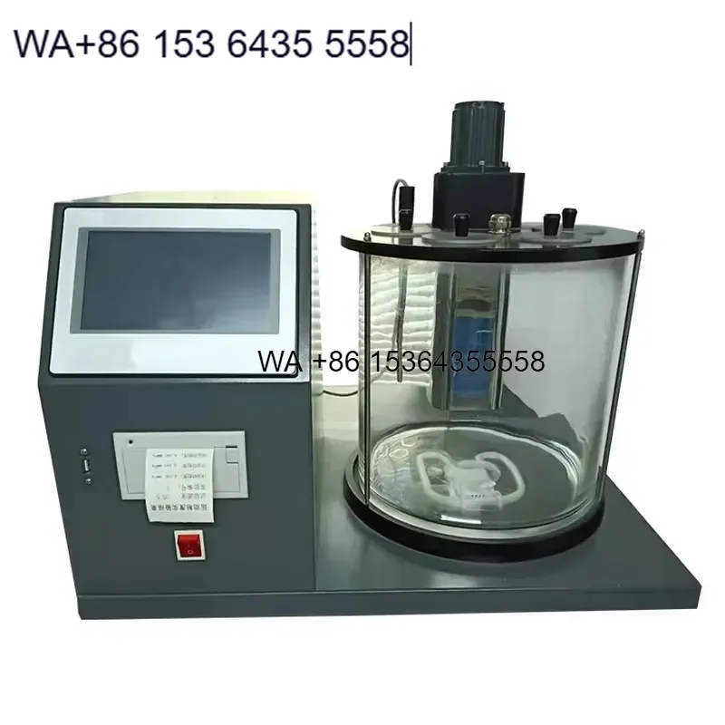 Wmwmnu for Huazheng HZ1821 Factory ASTM D445 Digital High Precision Heavy Oil Petroleum Kinematic Viscometer Crude Oil