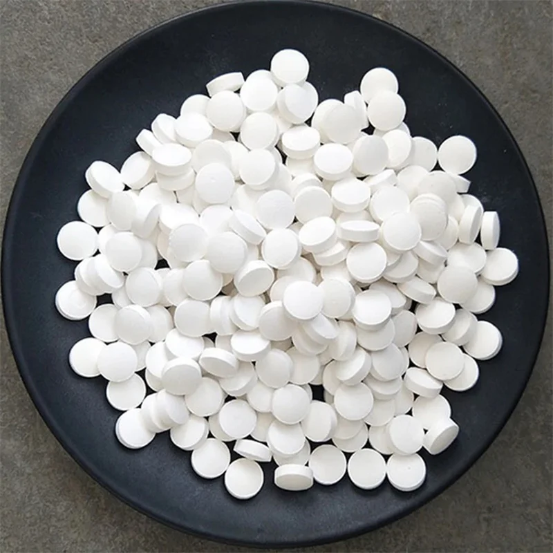 50pcs/bottle Swimming Pool Cleaning Tablet Chlorine Bromine Tablets Cleaner Swimming Spa Hot Tub Household Cleaning Supplies