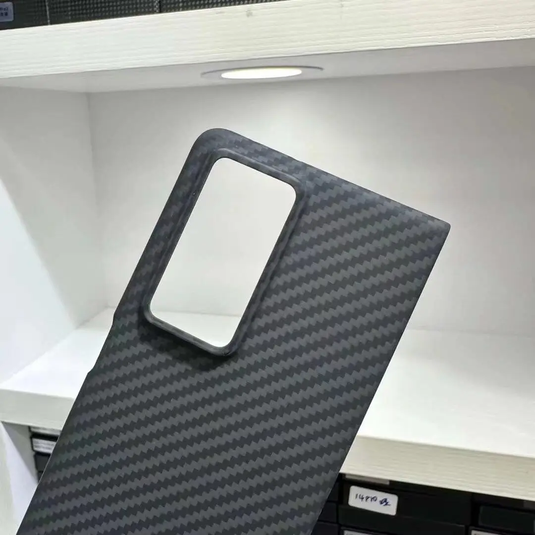 100% Genuine Carbon Fiber Case for Honor Magic V2 MagicV2 Matte Aramid Fiber Ultra Thin Bulletproof Shell Protective Phone Cover