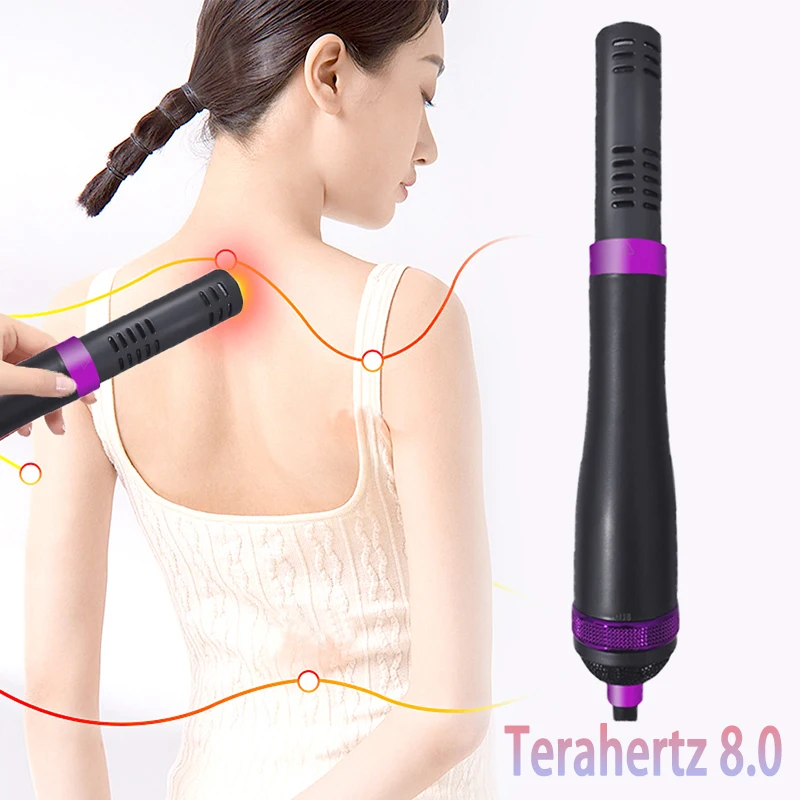 8.0 Terahertz Wave Light Magnetic Healthy Device Cell Health Physiotherapy Stick Electric Heating Therapy Massage Blowers