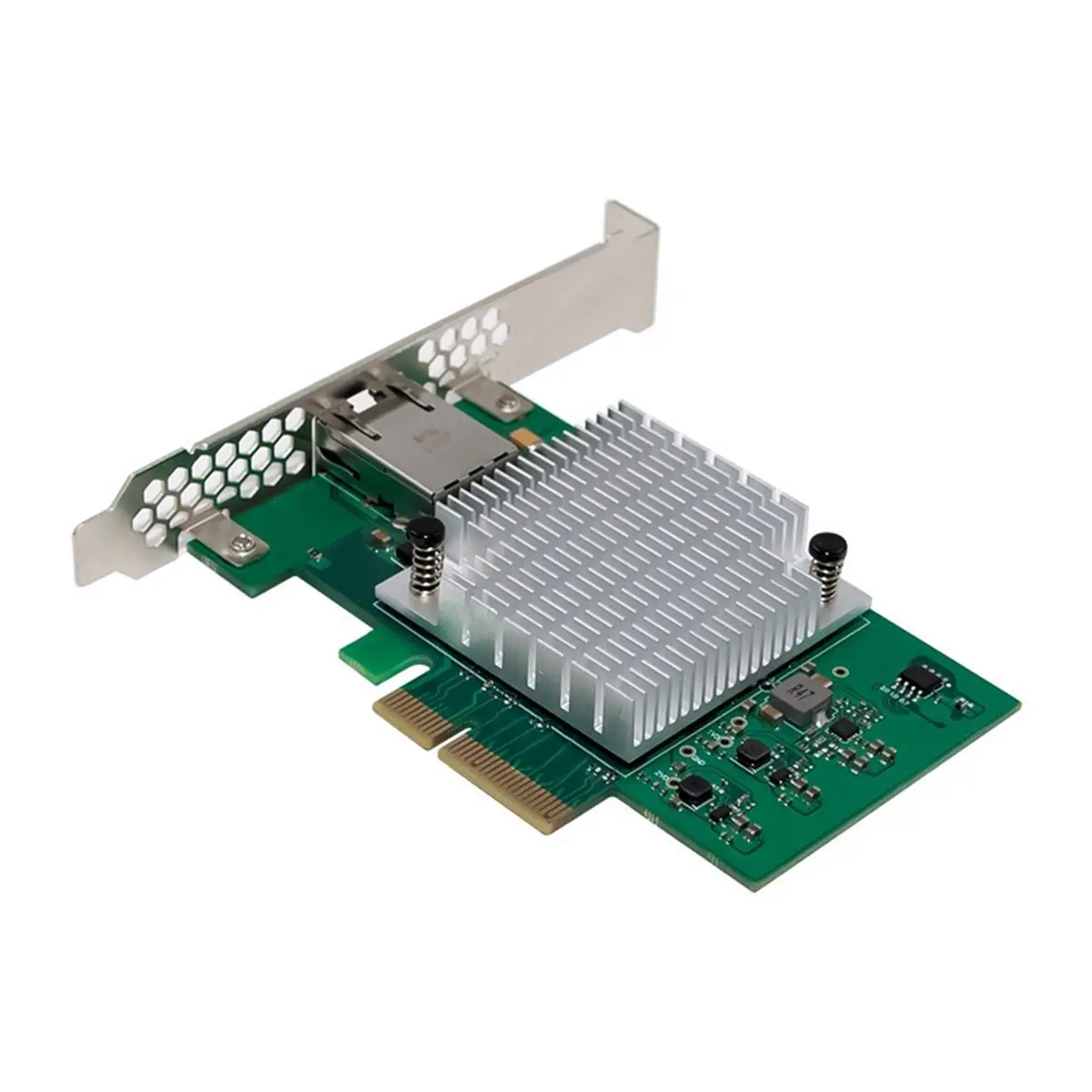 PHONE&GEAR PCIe 4.0 AQC113 10 Gigabit Ethernet Card PCI-E X4 Network Card Adapter Support for Server/Desktop/NAS