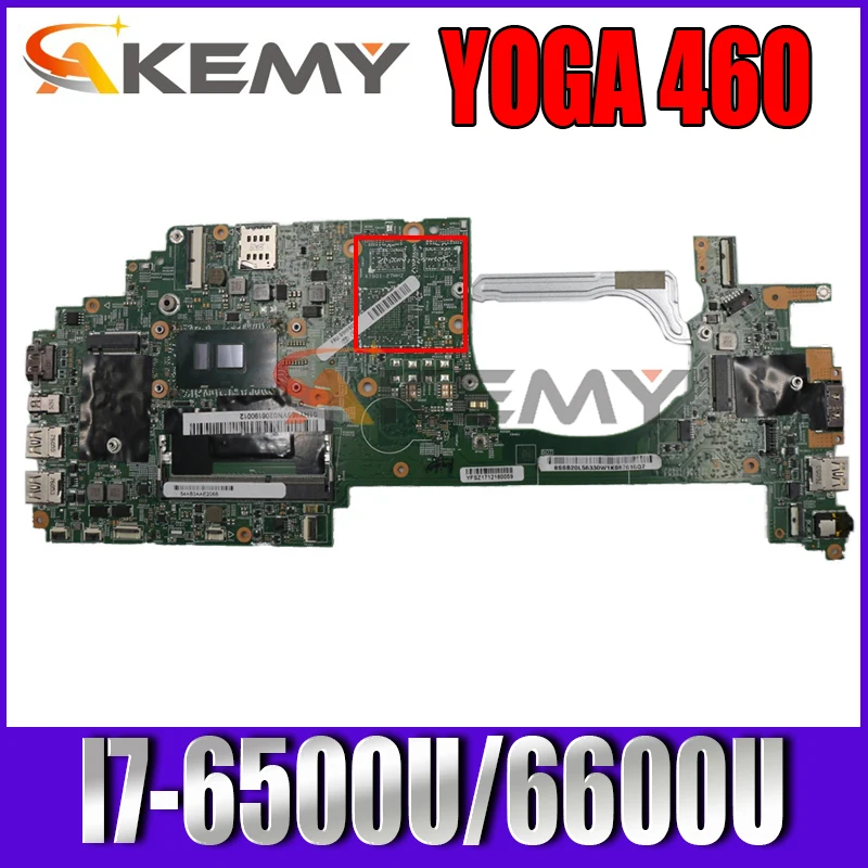 

Материнская плата для ноутбука LENOVO Thinkpad Y0GA 460 14283-3 I5-6200U, материнская плата для ноутбука P40 YOGA протестирована нормально