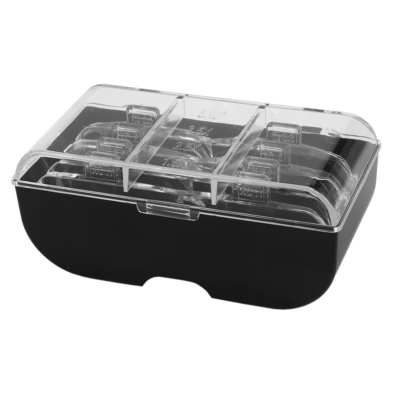 Wearing Glasses Magnifier USB Rechargeable With LED Light For Reading Jewelers Watchmaker Repair Magnifing