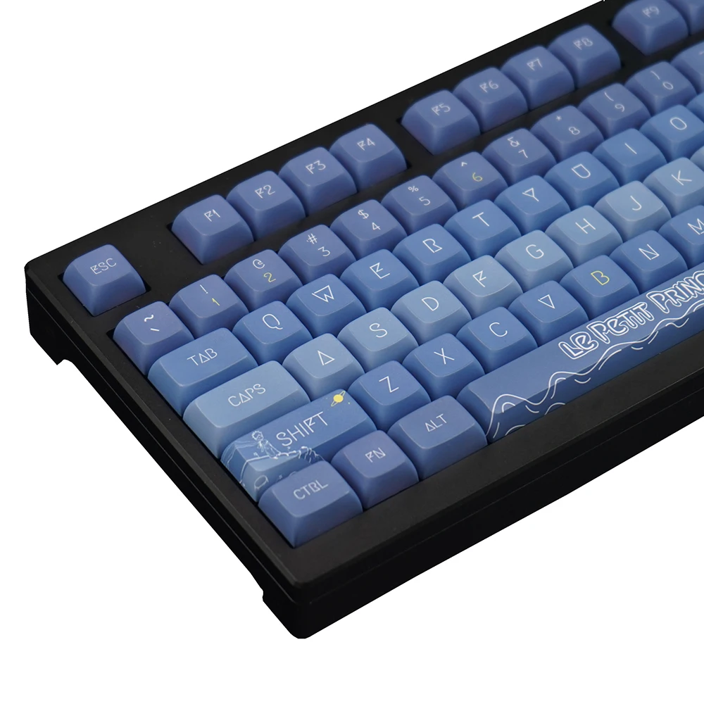 NPKC Le Petit Prince XDA Profile Keycaps PBT Keycap Dye-sublimation Key caps For Cherry MX Switch Mechanical Keyboard Key cap