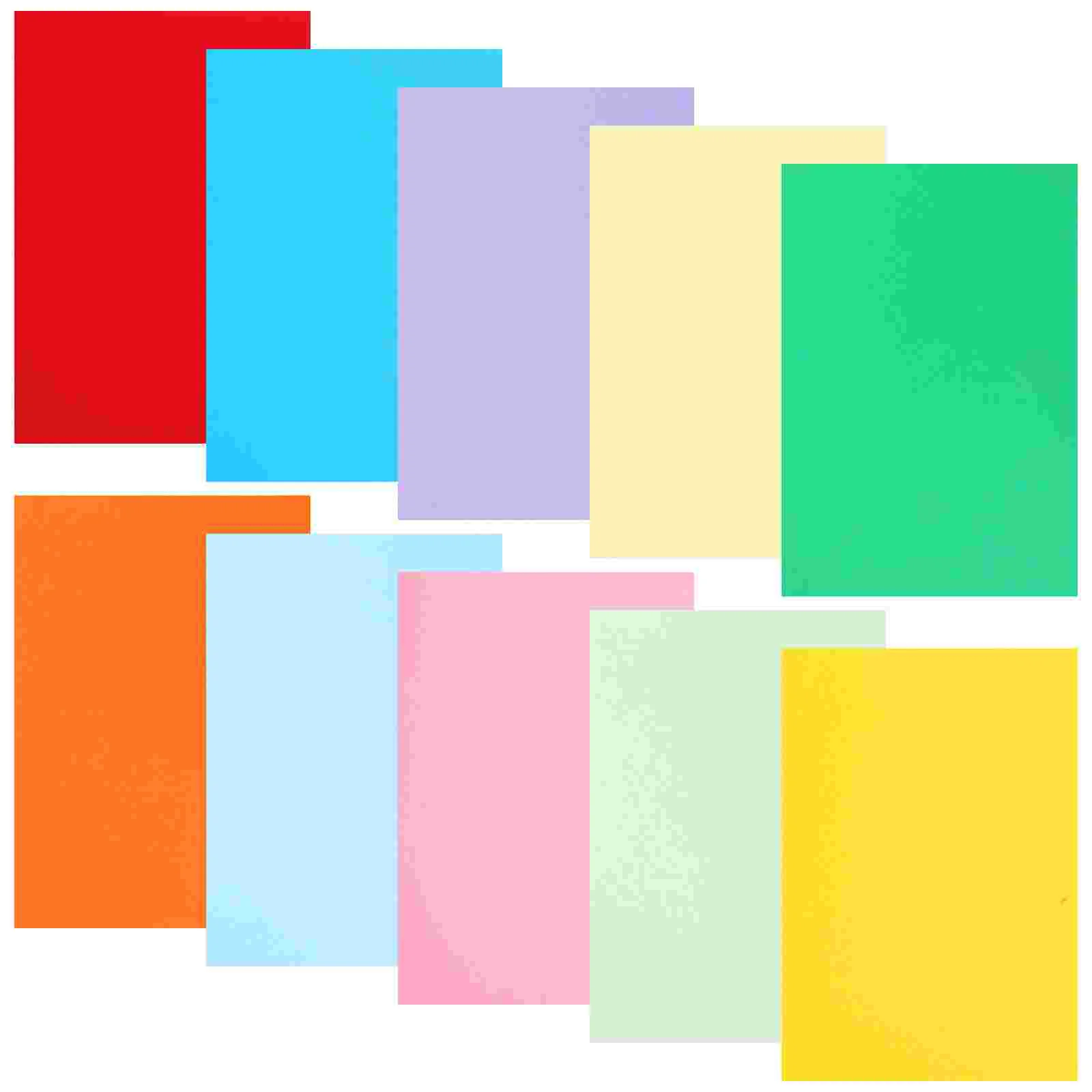 50 Sheets White Cardstock Black Glitter Felt Paper Business Flash Mini Sticky Memo Notes Colored Printing Handmade Office