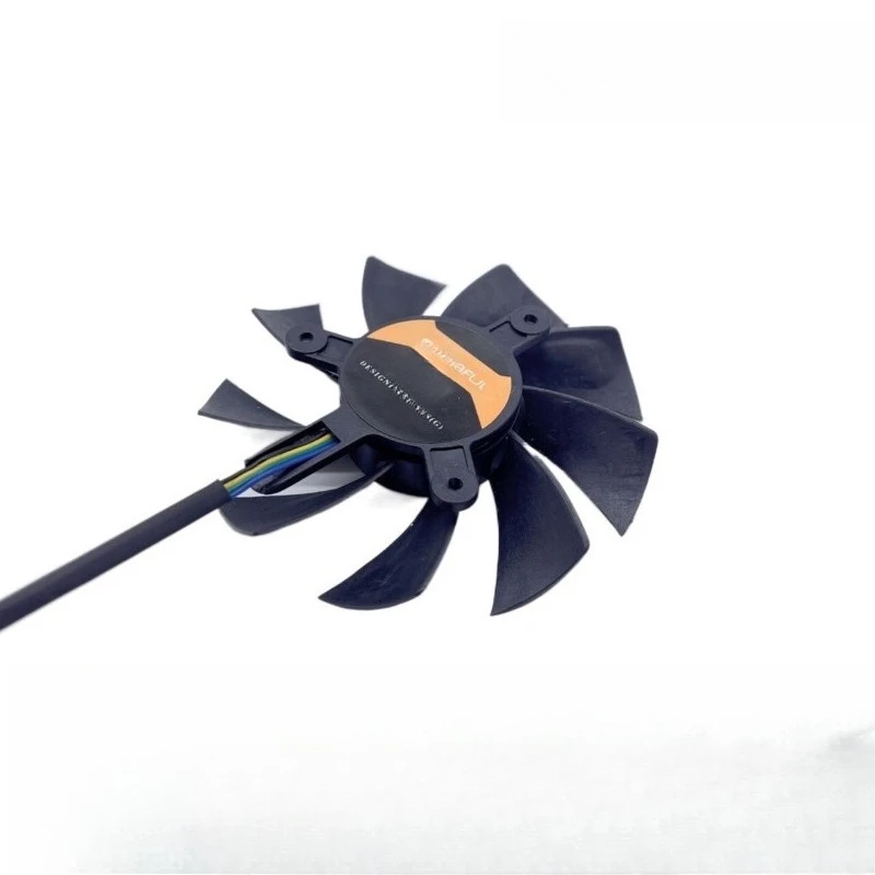 .. for Seven Rainbows GT740 630 950 650GTX1050TI Thunderstorm Shark, Fire God of War, Graphics Card Temperature Controlled Fan.. view 3