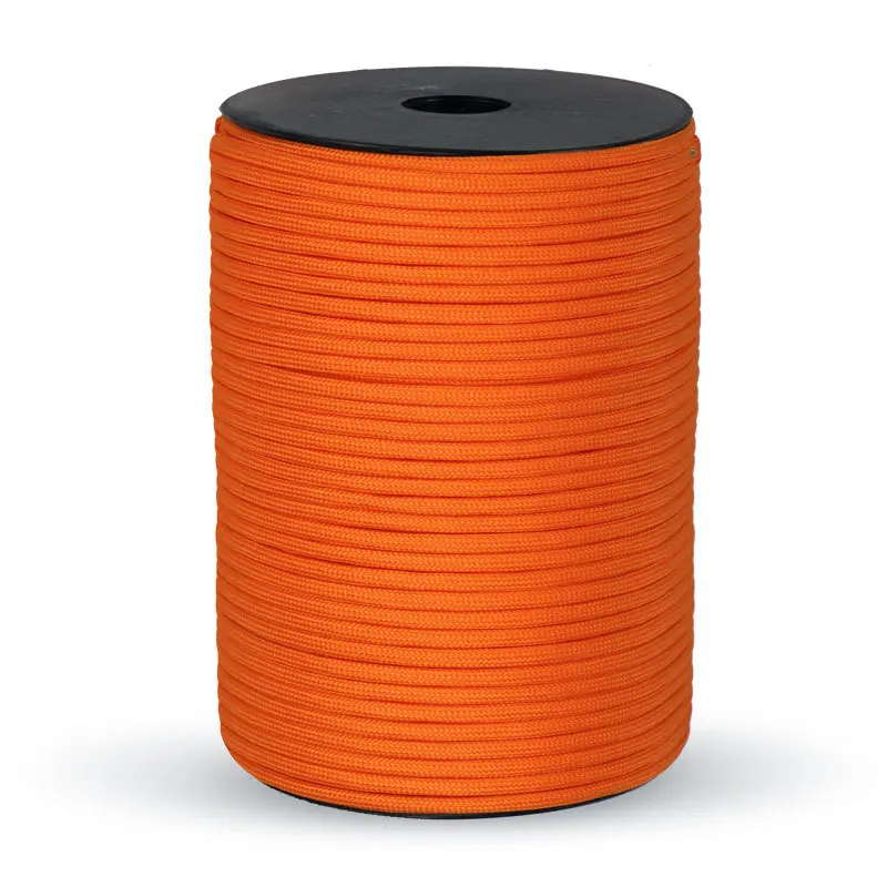 NONE 9 Kern 650lb Paracord 100 m Durchmesser 4 mm Militär Standard Fallschirmseil Zelt Lanyard Zubehör für Überlebensarmband DIY Herstellung 10
