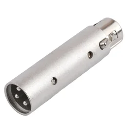 3 Pin To 5 Pin Converter 3 Pin XLR To 5 Pin DMX Or 5 To 3 Converter 73x18.5mm XLR 5 To 3 Adaptor Audio Adapter Connector Part