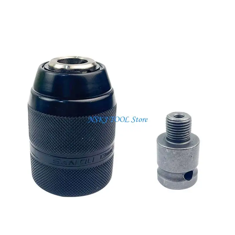 

L8RC Metal Hand Drill 10mm Hand-tight Self-locking Chuck Impact Electric Hammer
