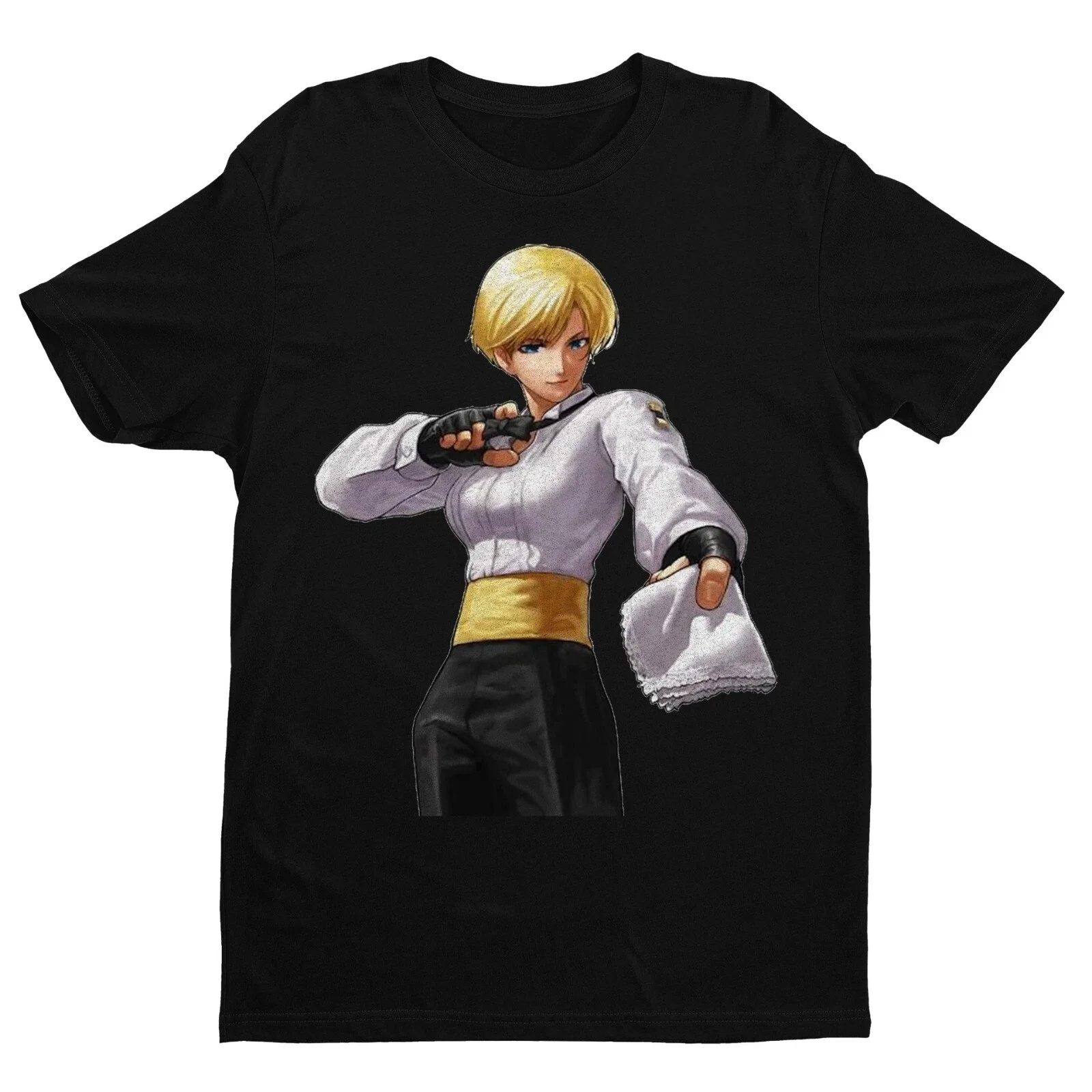 

King The KOF Graphic Printing Summer Luxury Brand Cotton Men's and Women's T-Shirts Short Sleeves Street Fashion Trend Clothing