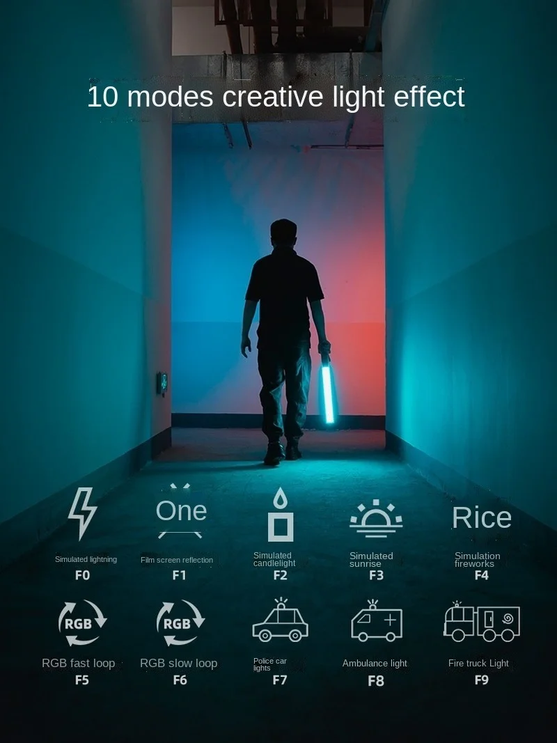 Led Yongnuo YN360 III LED Light Handheld RGB Light แบบพกพาภายนอกยิงวิดีโอแสงถ่ายภาพ