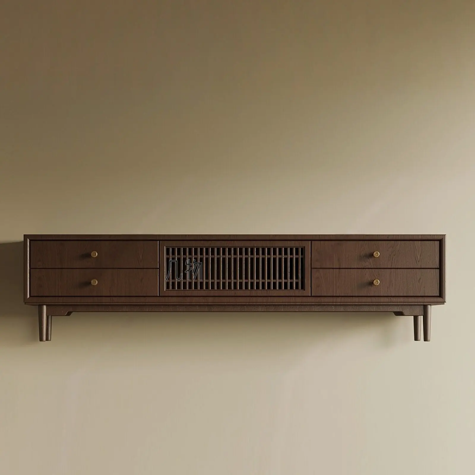 LH TV cabinet Living room antique combination new Chinese furniture TV cabinet