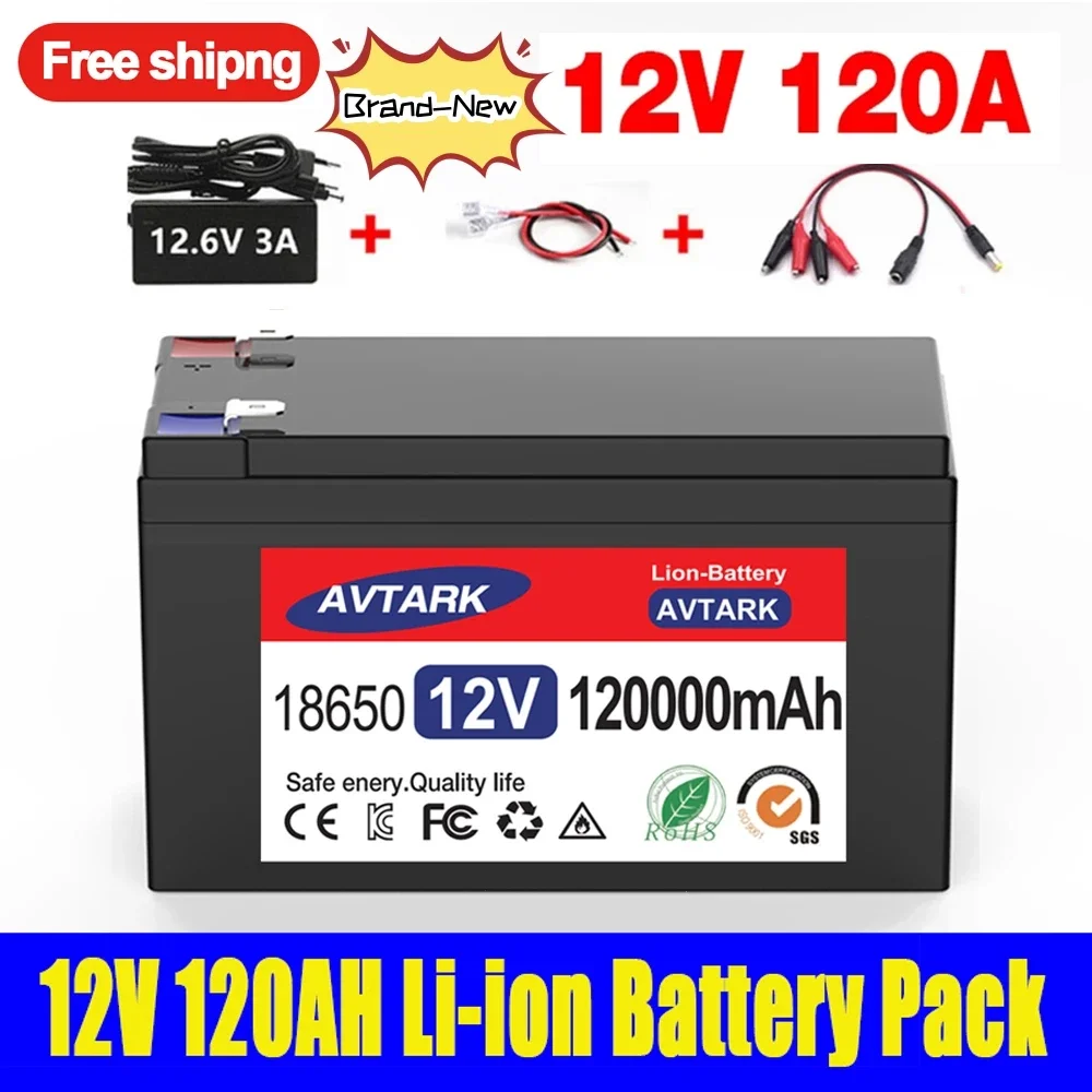 

High Efficiency Lithium Rechargeable Batteries 18650 12V 120Ah 100Ah 65Ah for Electric Sprayers and Access Control Systems