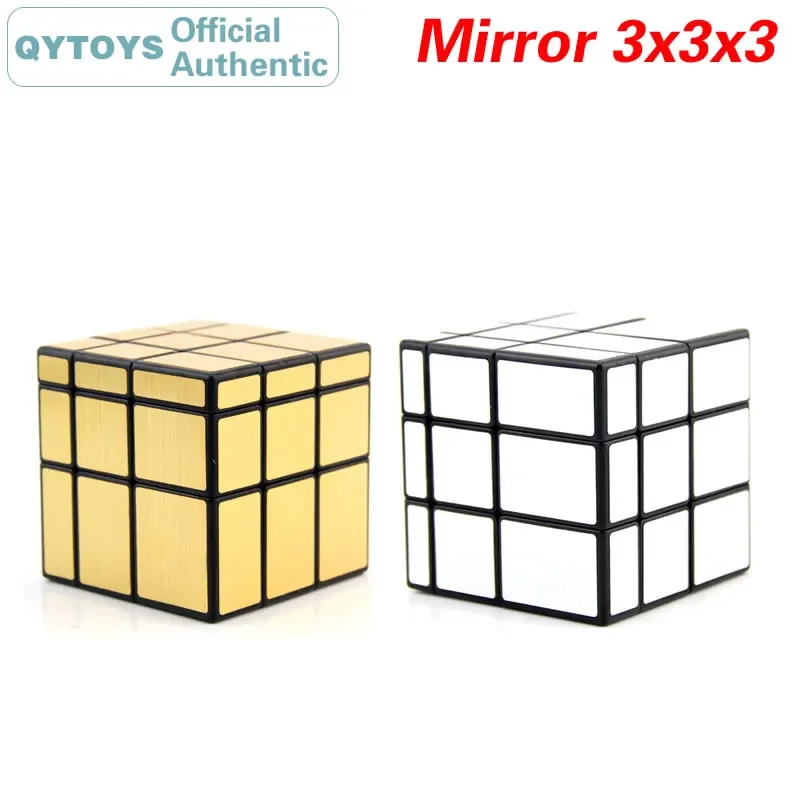 

QYTOYS Mirror 3x3x3 Magic Cube MoFangGe XMD 3x3 Cubo Magico Professional Speed Neo Cube Puzzle Kostka Antistress Toys