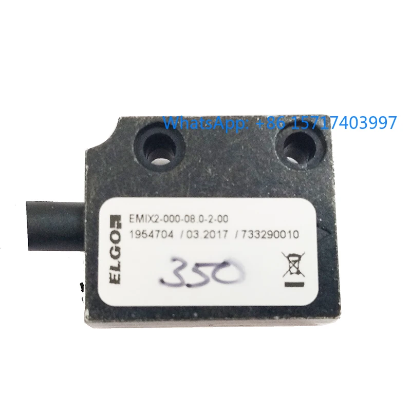 Transdutor de deslocamento linear EMI X2 - 000-08.0 - 2 - 00 Alemão ELGO Grid R-eader Novo em estoque