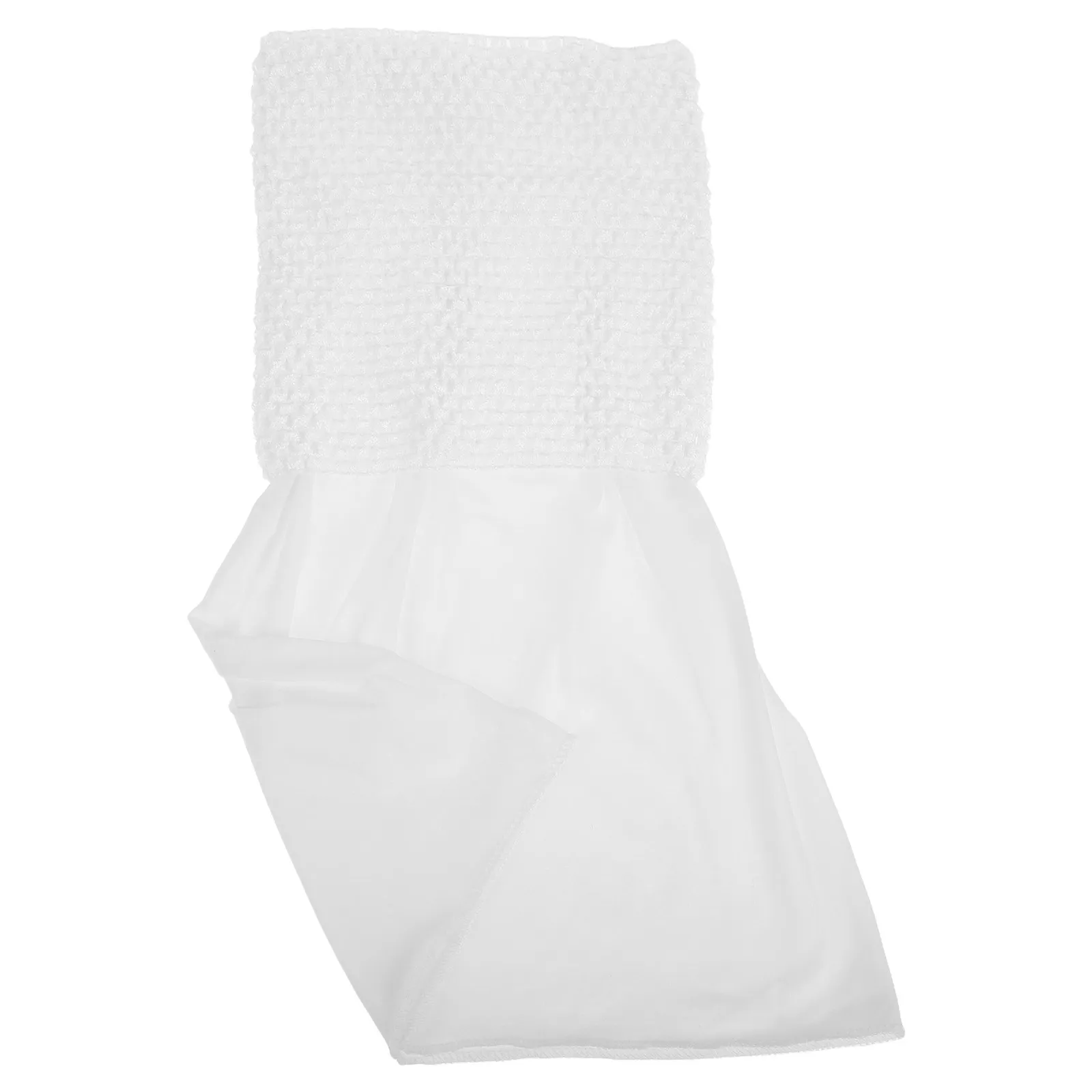 

Материал для пошива платья-тюльпана без бретелек и рукавов: мягкий полиэстер для топов-майок и нижних рубашек, для создания юбок принцессы