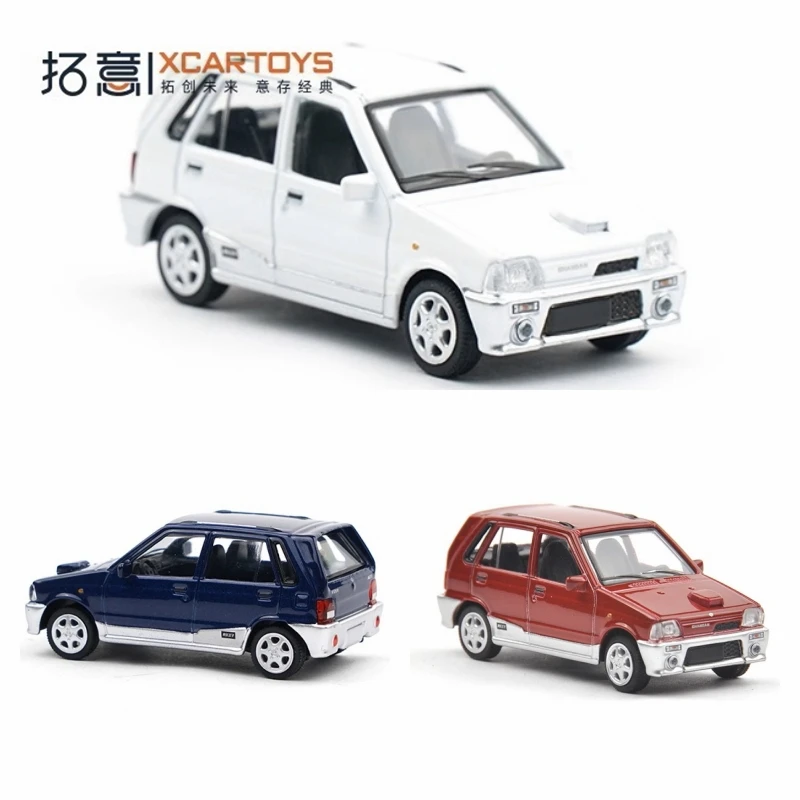 

XCarToys 1:64 SUZUKI ALTO White Blue Red Diecast Model Car