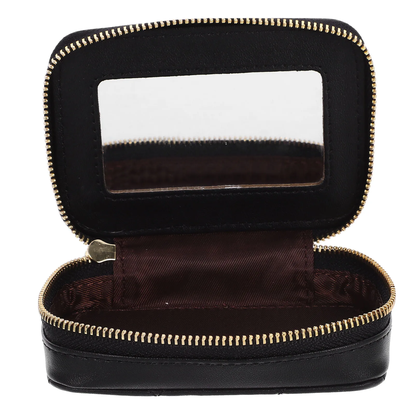 

1 шт., зеркальная сумка, уличная косметичка, маленькая портативная дорожная сумка для хранения косметики для женщин, уличная