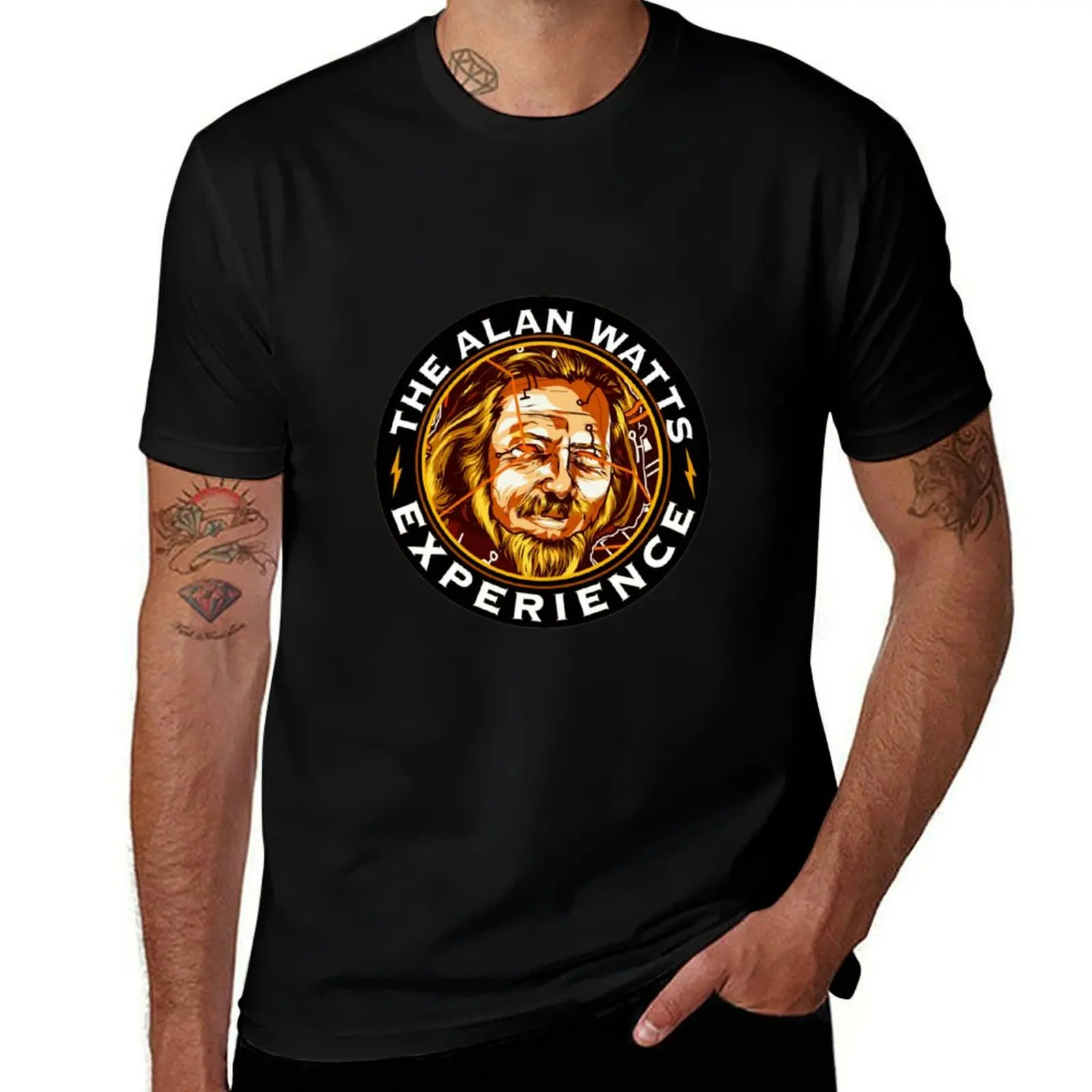 The Alan Watts Joe Rogan Ex T-Shirt Plus Size Short Sleeve T-Shirt