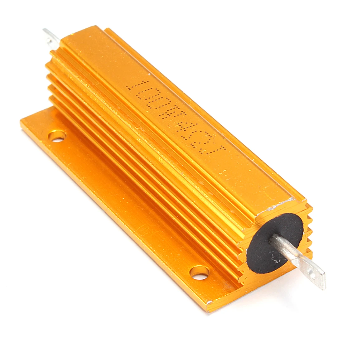 

Gold Aluminum Clad Power Resistor Resistance 100W, 4 Ohm 4R