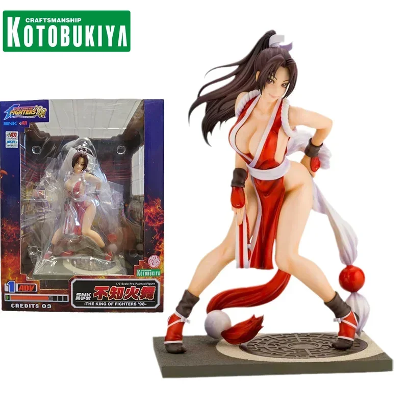 

KOTOBUKIYA Original The King of Fighters '98 Game Anime SNK Mai Shiranui Action Figure Toys for Kids Gift Collectible Model