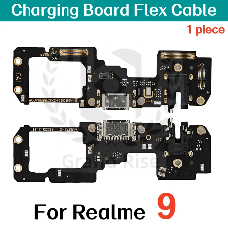 USB Charging Board Flex Cable For Realme5 6 Realme 7i Realme 9 Realme 10 Realme 11 Realme 11Pro+ USB Charger Port Dock Connector