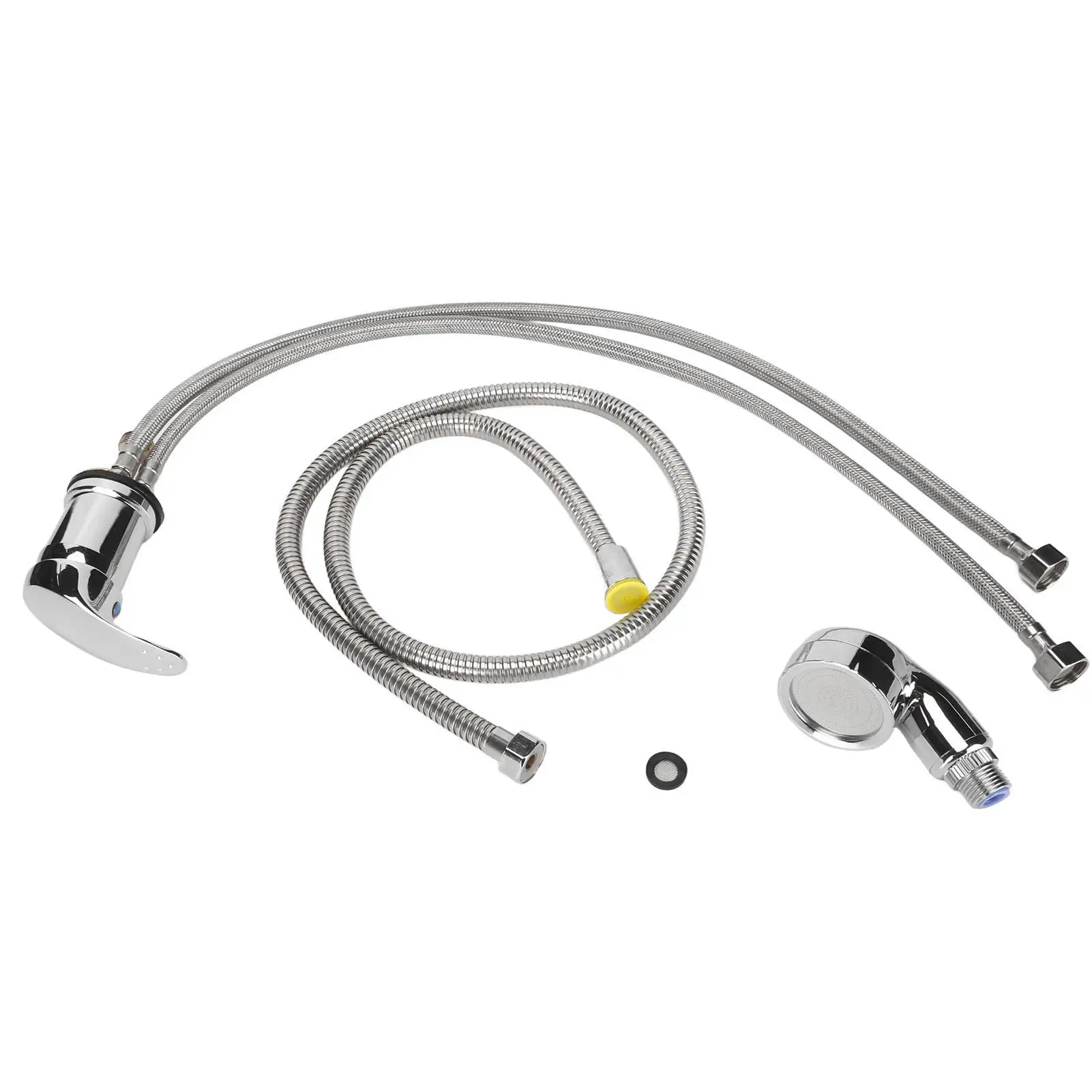 

Professional for salon Shampoo Bowl Faucet Mixer Sprayer Kit Hot Cold for Hairdresser Sink