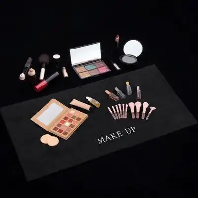 

Multi-Functional Makeup Mat for Vanity - Reusable Desktop Cover with Smooth Finish and Non-Slip Base, Ideal for Home Office