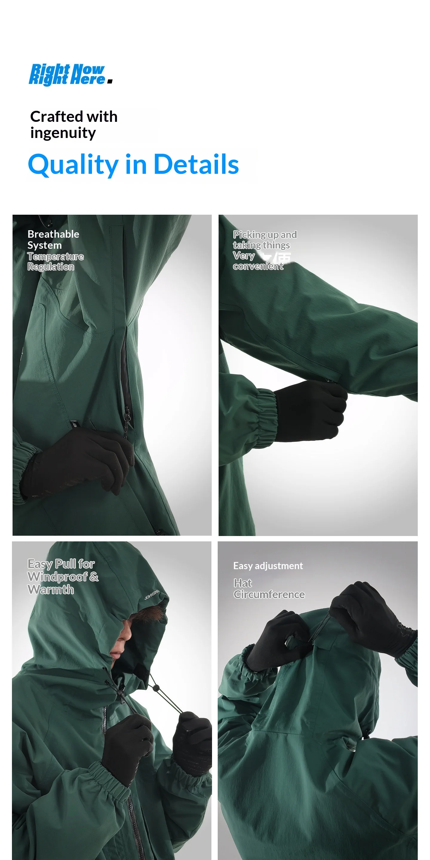 2026 John Snow Unisex 3L Vollständig Versiegelter Skianzug Wasserdicht Winddicht Warm Atmungsaktiv Ski- & Snowboard-Outdoor-Jacke und Hosen-Set – Detail 16